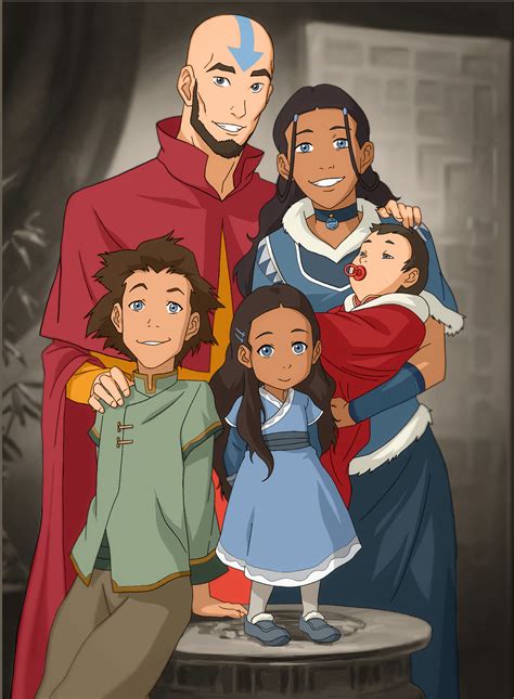 aang y katara